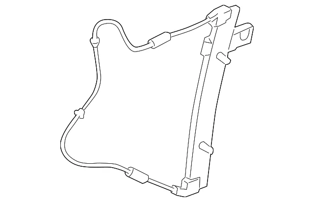 Frame R Window Reg - Passenger Side (RH) - Mazda (GJ6A-72-590H)
