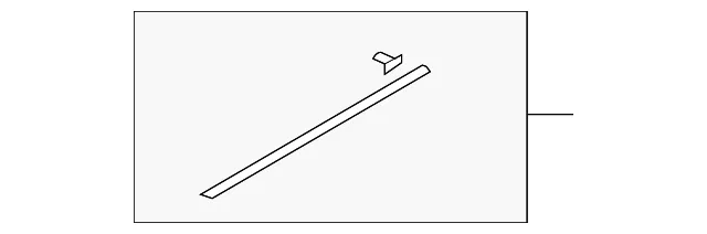 WEATHERSTRIP L DOOR LOW - MAZDA (GJ6E5976XA)