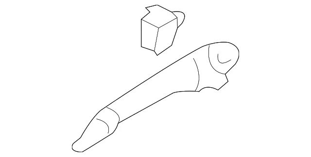 Handle R Outer - MAZDA (GK2A58410F65)