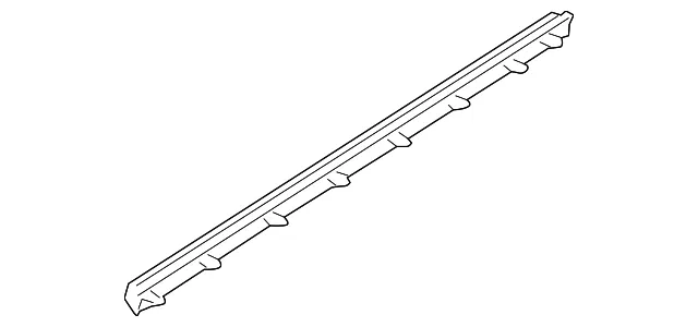 Weatherstrip(R) Inn. - MAZDA (GK2A58821)