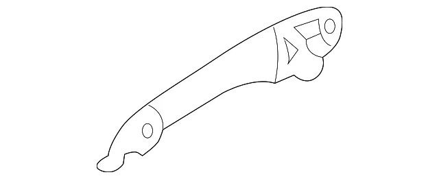 Handle R Out Rdoor - MAZDA (GK2A72410F01)