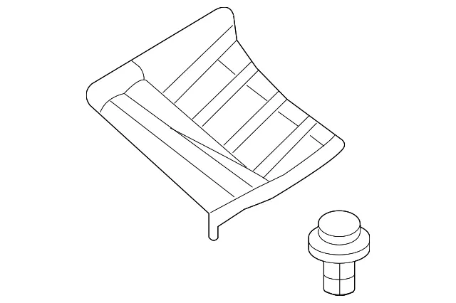 Trim R  D Pillar - MAZDA (GM9E68280C77)
