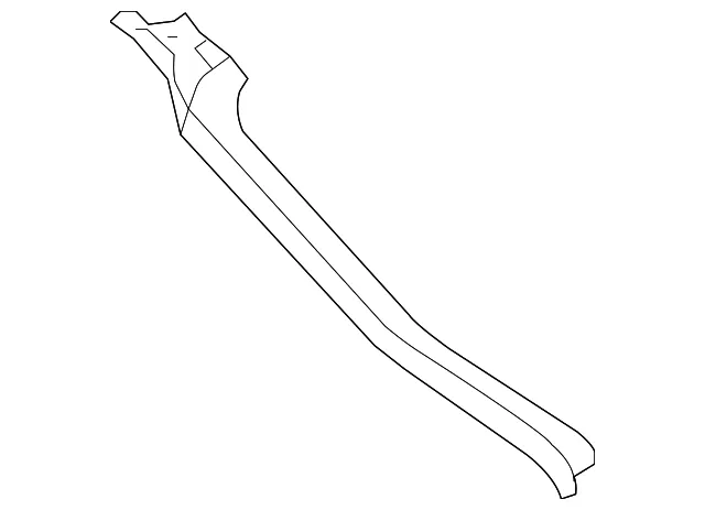 Pillar L Rear Outer - Driver's Side (LH) - Mazda (GMYA-71-44X)