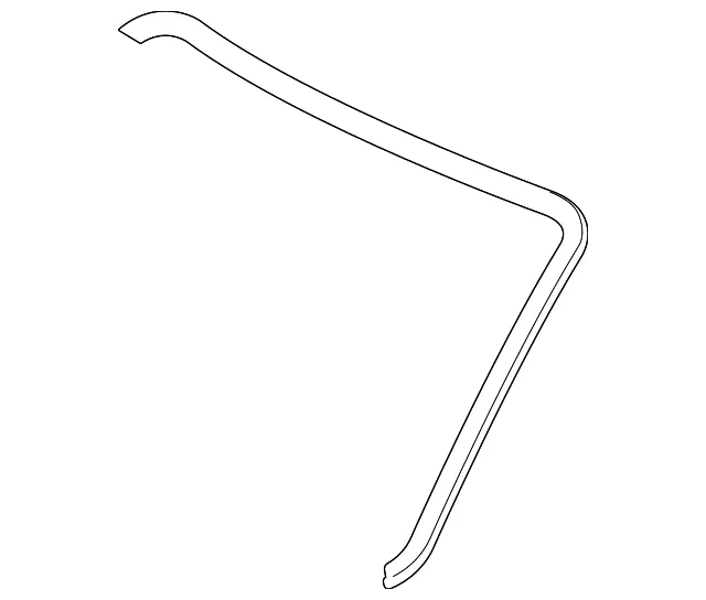 Molding Window Front - MAZDA (GP9A50601)