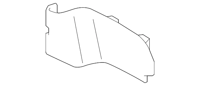 Handle Bezel - Driver's Side (LH) - Mazda (GRE8-59-334-02)