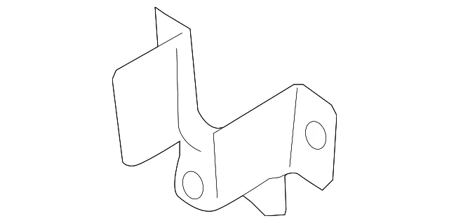 Bumper Bracket - Driver's Side (LH) - Mazda (GS3L-54-89X)