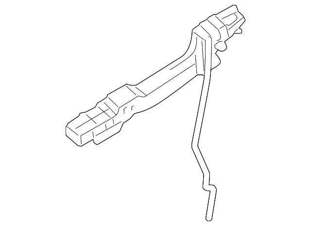 Handle Base - Passenger Side (RH) - Mazda (GS3L-72-42XC)