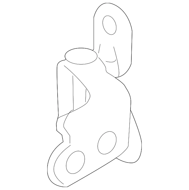 Lower Hinge - Driver's Side (LH) - Mazda (GS3L-73-240A)