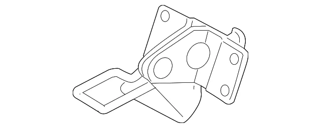 Hinge Center-Rr Back - MAZDA (GS3L57540)