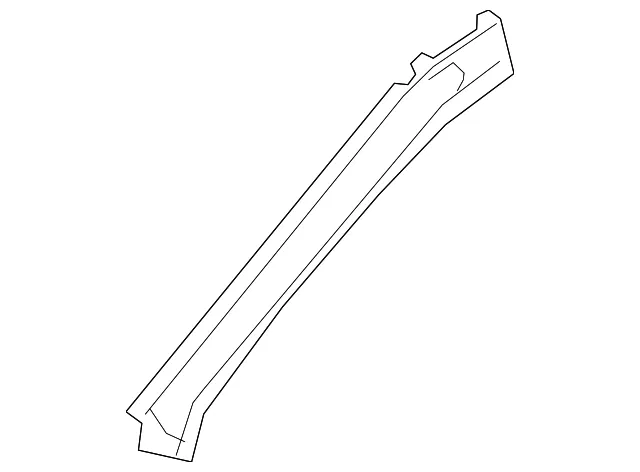 Inner Windshield Pillar - Passenger Side (RH) - Mazda (GSH7-70-240)