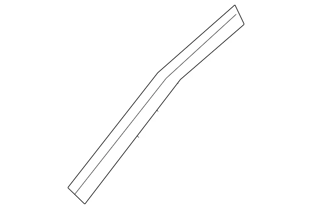 Inner Windshield Pillar Reinforcement - Passenger Side (RH) - Mazda (GSH7-70-245)