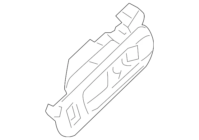 Handle, Inside - Driver's Side (LH) - Mazda (GSY2-59-330)