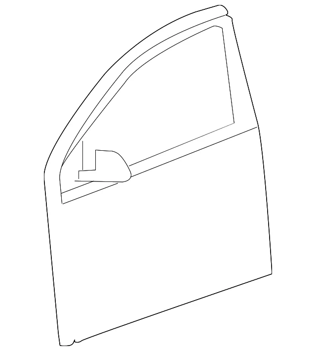 Front Left Door Assembly - Nissan (H0101-5EEMA)