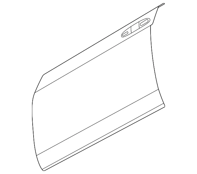 Front Door Outer Panel, Right - Nissan (H0152-7KAMA)