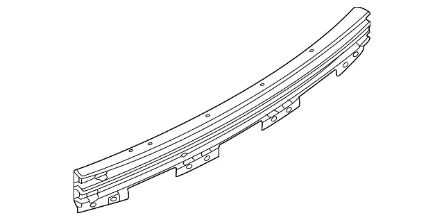 Rear Bumper Reinforcement - Nissan (H5030-5RLEH)