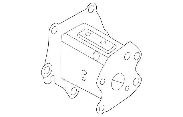 Rear Bumper Stay, Left - Nissan (H5211-7LGMH)