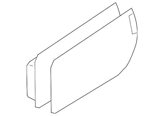 Door Shell - Passenger Side (RH) - Nissan (HMA0M-1EAMA)