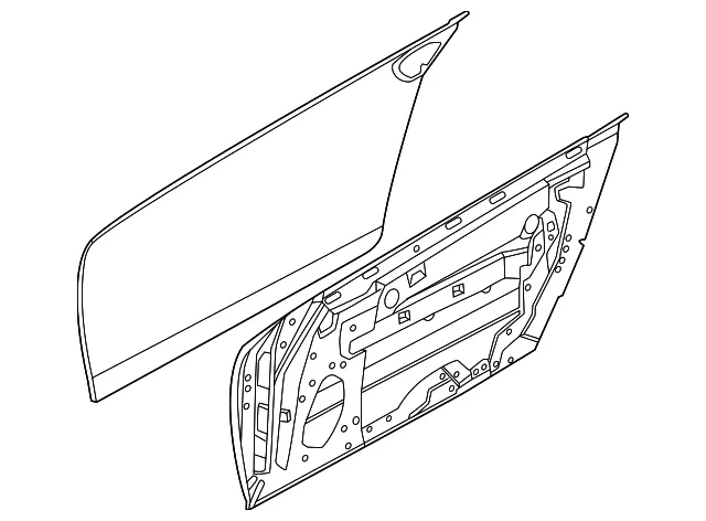 Door Shell - Nissan (HMA0M-6GPMA)
