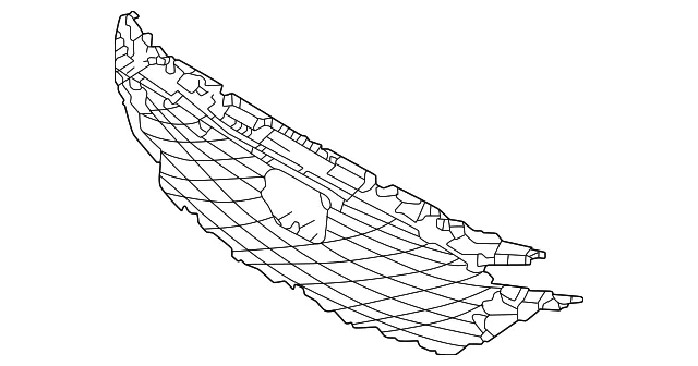 Grille - Mazda (K0A2-50-719A)