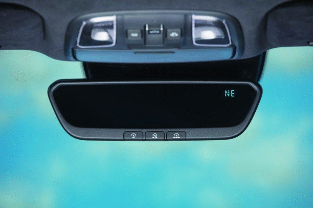 Auto-Dimming Mirror W/Homelinkandreg; & Compass - Kia (K0F62-AU002)