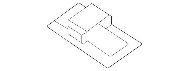 Headliner Spacer - Mazda (K616-68-83Y)