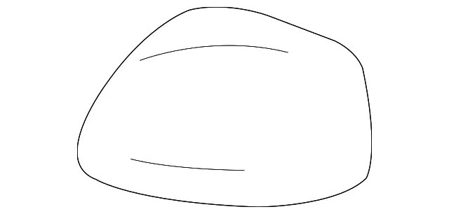 Mirror Cover - Passenger Side (RH) - Nissan (K6373-1A65A)