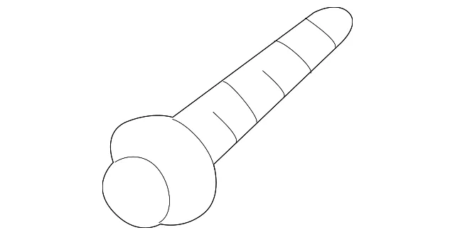 Mirror Assembly Screw - Kia (K9079-72616)