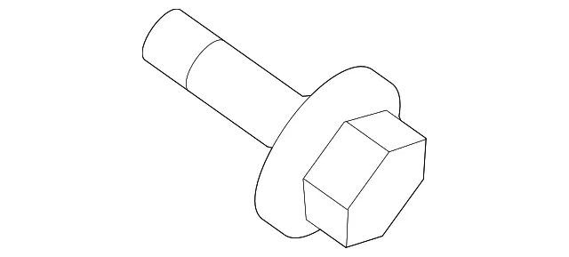 Movable Glass Screw - Kia (K9983-00616)