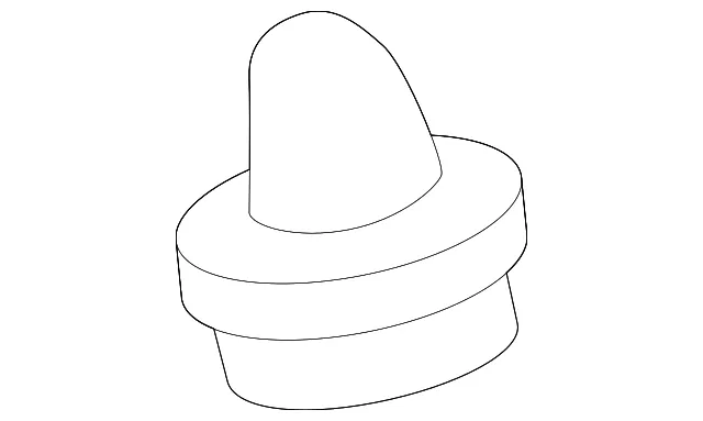 Rocker Molding Clip - Mazda (KAAA-51-W24)