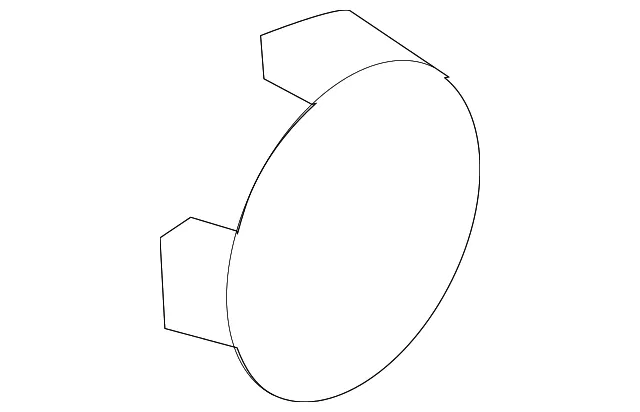 Bumper Cover Cap - Mazda (KAAB-50-5A1-BB)
