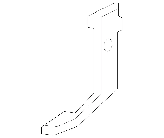 Bumper Impact Bar Brace - Driver's Side (LH) - Mazda (KB7W-52-B32A)