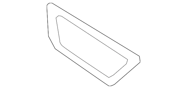Door Mirror Trim Ring - Mazda (KB7W-68-454)