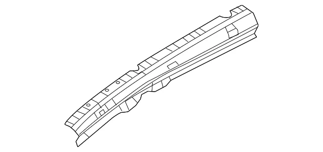 Roof Side Rail Reinforcement - Passenger Side (RH) - Mazda (KB7W-70-252A)