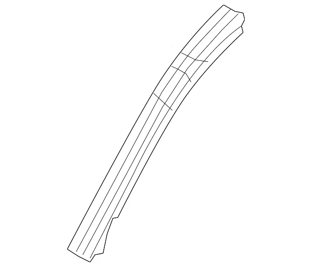 Body A-Pillar Reinforcement - Mazda (KB7W-71-24XA)