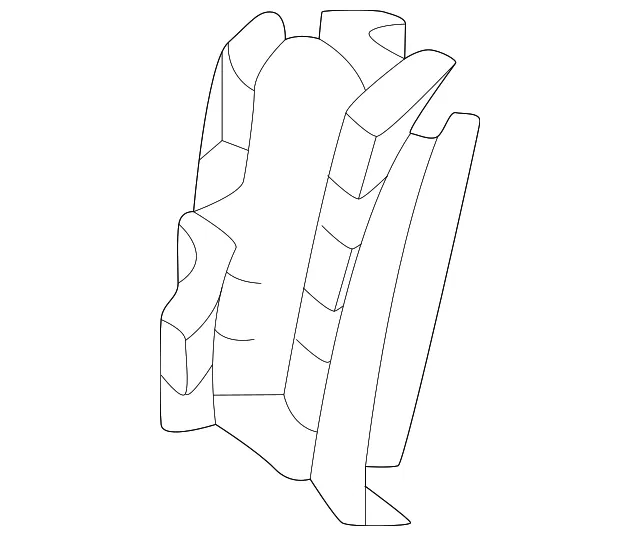 Grille Reinforcement Bracket - Mazda (KBB3-50-725A)