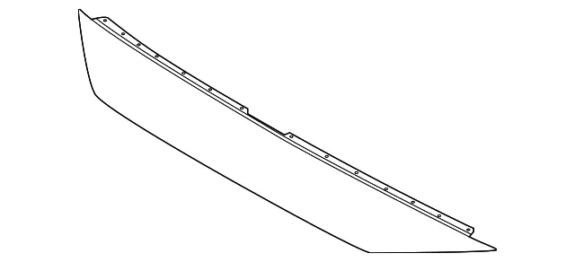 Bumper Cover Spacer Panel - Mazda (KBB3-50-7E1-BB)