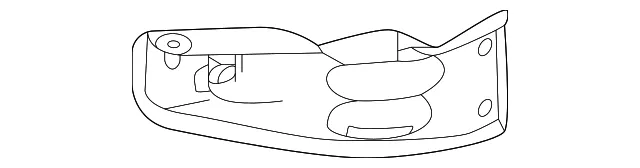 Bumper Cover Bracket - Mazda (KBB3-52-12YA)