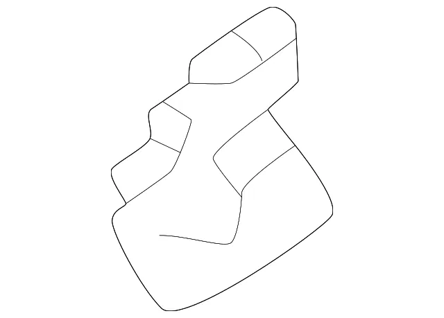 Body A-Pillar Reinforcement Bracket - Mazda (KBB3-54-1E0)