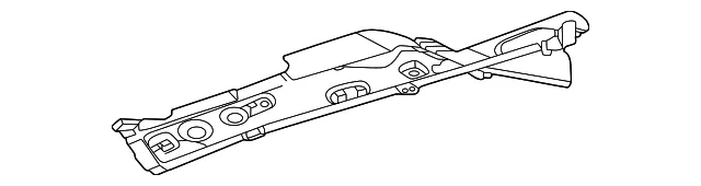 Fender Apron Reinforcement - Mazda (KBB3-54-27Z)