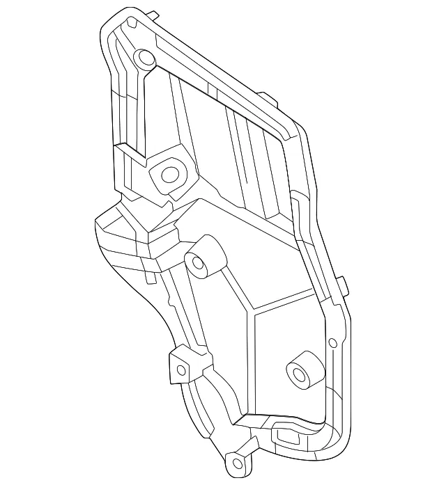 Door Water Deflector - Mazda (KBB3-58-973)
