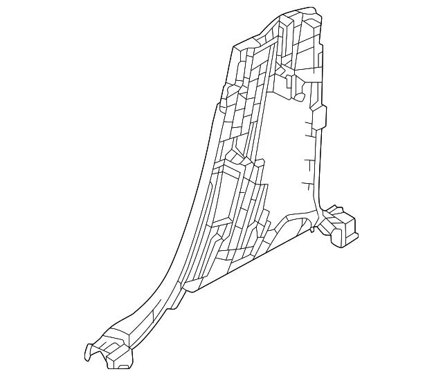 Door Pillar Post Trim Set - Mazda (KBB3-68-220A-02)