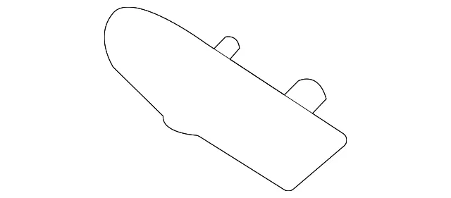 Door Interior Trim Panel Cap - Mazda (KBB3-68-556A-02)