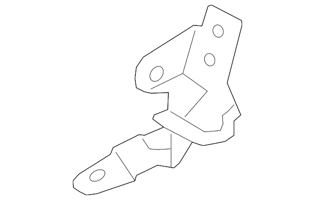 Hinge - Passenger Side (RH) - Mazda (KD49-57-560B)