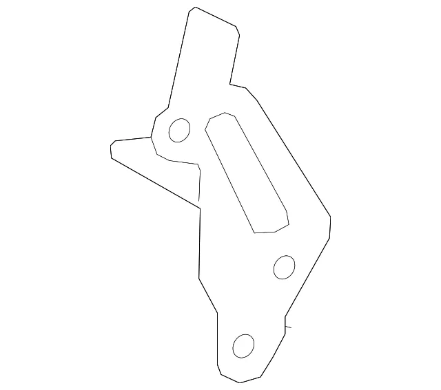 Hinge - Driver's Side (LH) - Mazda (KD49-57-570B)