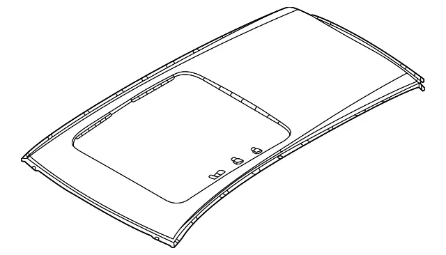 Roof Panel - Mazda (KEYE-70-600)