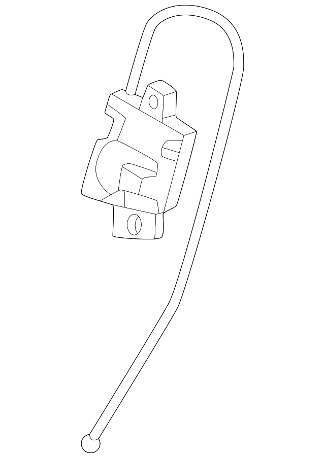 Folding Seat Latch Release Handle - Mazda (KGNC-88-B10)