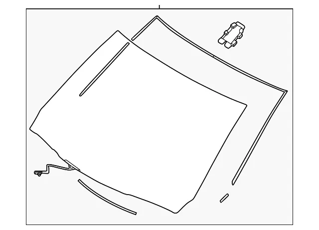 Windshield - Mazda (KJG4-63-900F)
