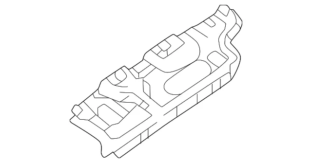Roof Panel Reinforcement Bracket - Mazda (KJK4-70-63Y)