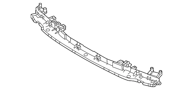 Bumper Cover Reinforcement - Mazda (KMV6-50-0S0A)