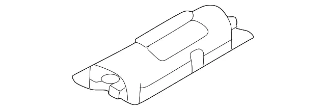Lift-Gate Pull Handle - Mazda (KMV6-50-858)